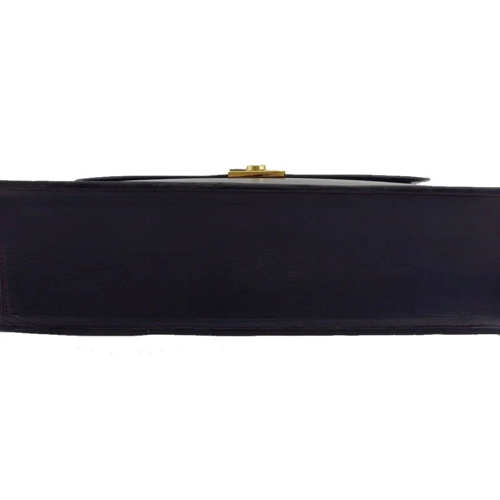 Kitamura Business bag Navy black Women Authentic secondhand